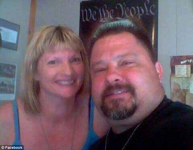 Sean Anderson 48 and his wife Sandy 27 are among the four still involved in an armed standoff with the FBI in Oregon