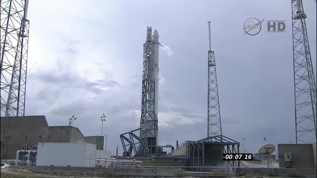 SpaceX launch scrubbed