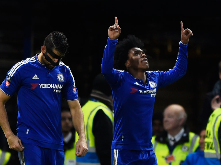 Willian was among the scorers at Stamford Bridge