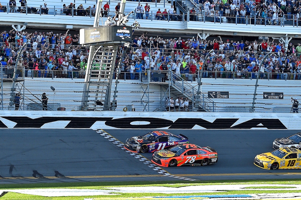 Finish At Daytona Jasen Vinlove-USA TODAY Sports