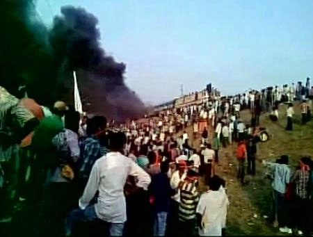 Train set afire as Kapu stir for reservation turns violent in AP