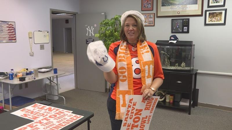 Dedicated Peyton Manning fan heading to Super Bowl to cheer him on