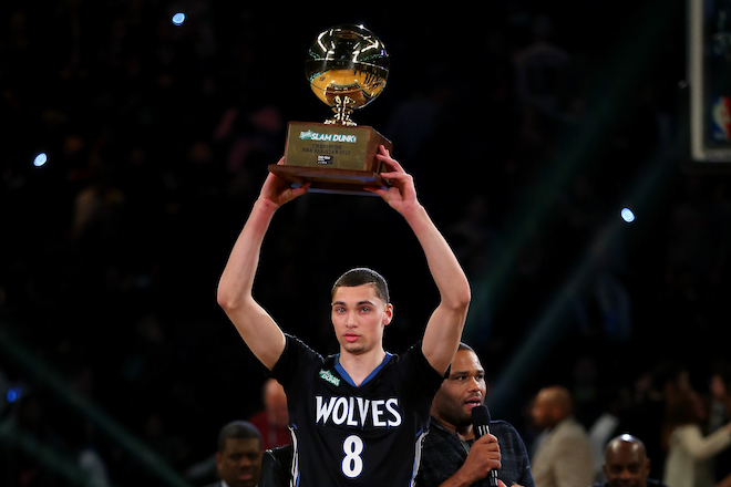 Timberwolves guard Zach LaVine