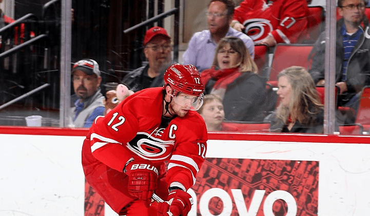 Carolina Hurricanes trade captain Eric Staal to New York Rangers