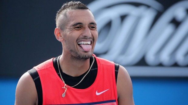 Australian tennis star Nick Kyrgios is in quarantine from his Davis Cup team-mates owing to a virus