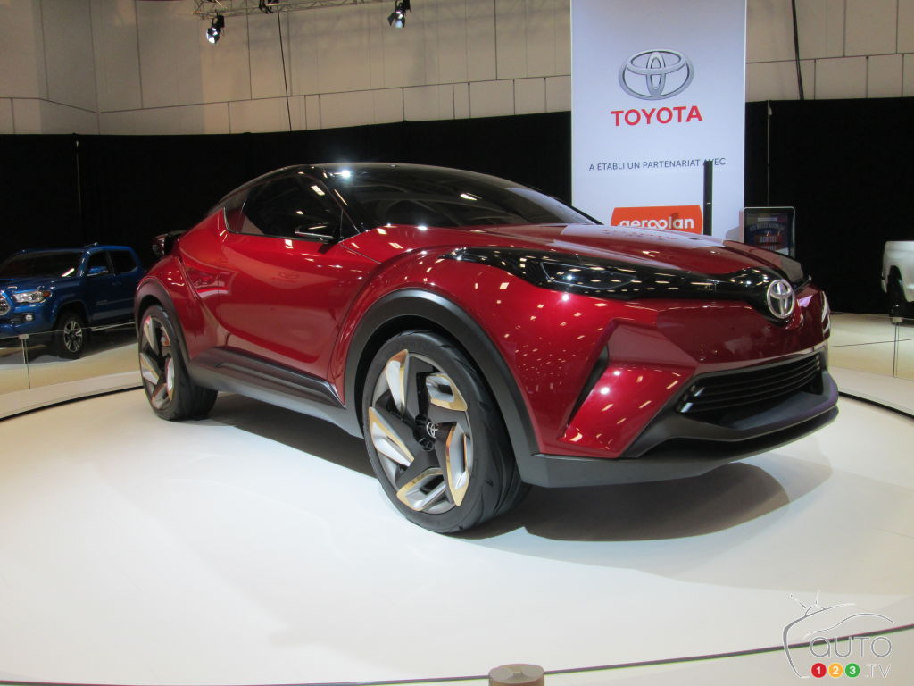 Quebec 2016 Canadian premiere of Toyota C-HR