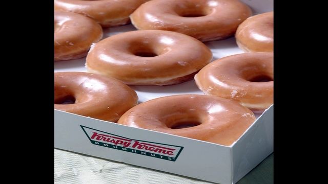 Krispy Kreme glazed dougnuts are shown Wednesday Nov. 10 2004 in Charlotte N.C. Krispy Kreme Doughnuts shops are among the places to pick up Leap Day deals