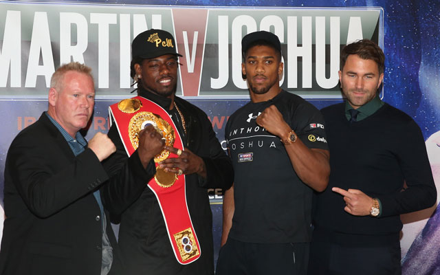 Charles Martin and Anthony Joshua are ready to do battle