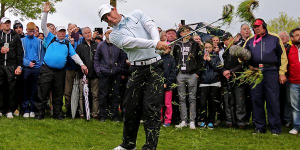 2016 Dubai Duty Free Irish Open Day 2 The K Club Co. Kildare 21/5/2016 Rory Mc Ilroy on the eleventh hole Mandatory Credit