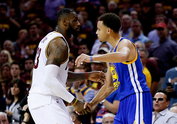 LeBron James And Stephen Curry