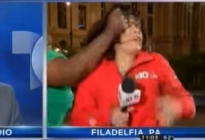 Telemundo reporter attacked