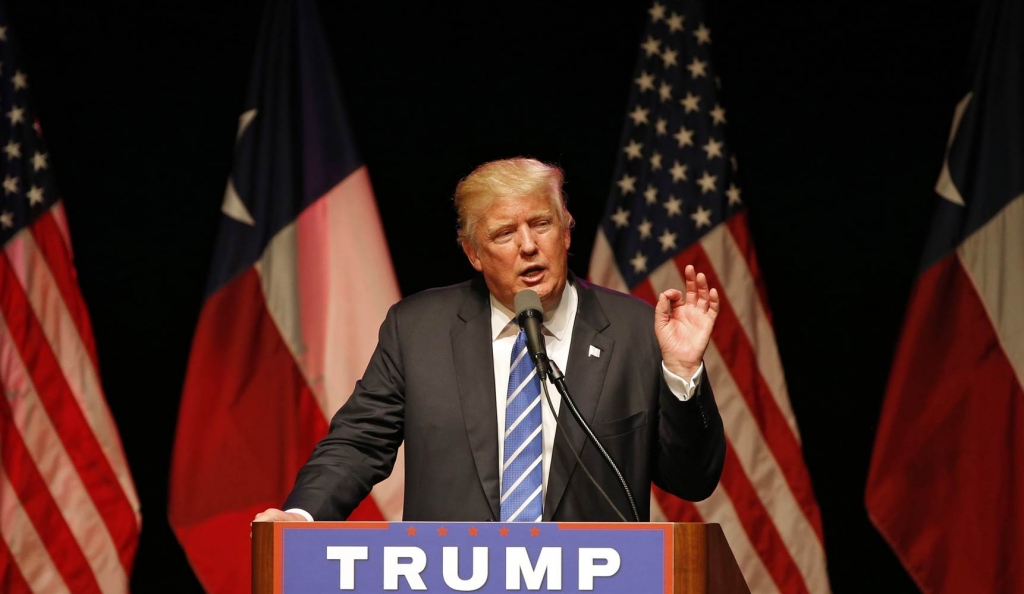 Image Donald Trump Holds Campaign Rally In Dallas