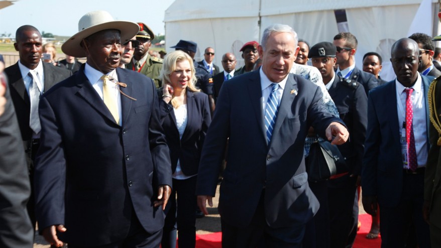 Israel's Netanyahu to be feted in Uganda during Africa tour