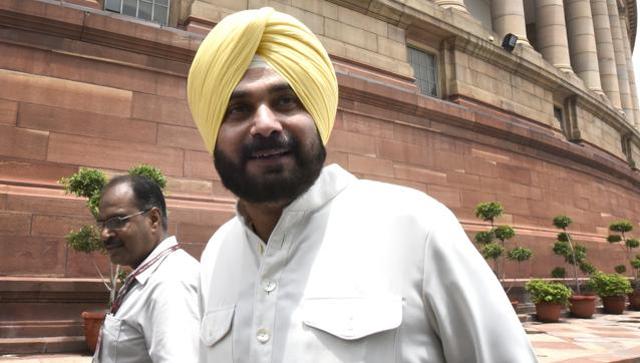 Navjot Singh Sidhu resigned from the Rajya Sabha during the monsoon session of Parliament in New Delhi on Monday