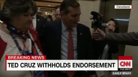 Ted Cruz talks about his RNC speech