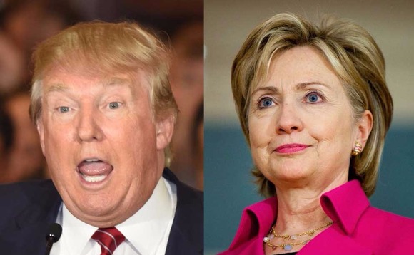 Donald Trump and Hillary Clinton