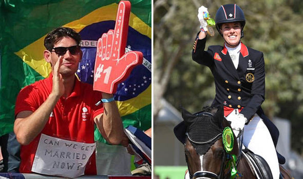 CHARLOTTE Dujardin and Dean Wyatt Golding