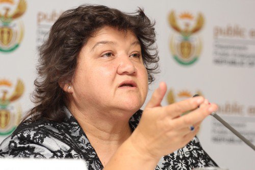 Public enterprises minister Lynne Brown