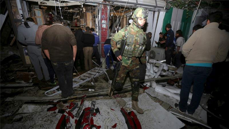 At least 11 killed in explosion at Baghdad mall