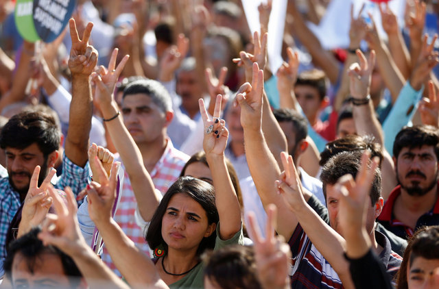 Turkey takes over councils suspends teachers over Kurdish militant ties