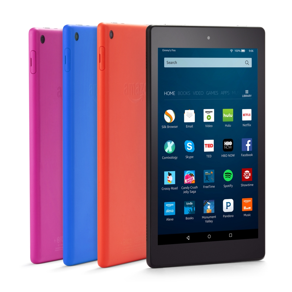 News Tablets			Amazon Announces New Fire HD 8 Tablet w Alexa 12 HR Battery More RAM