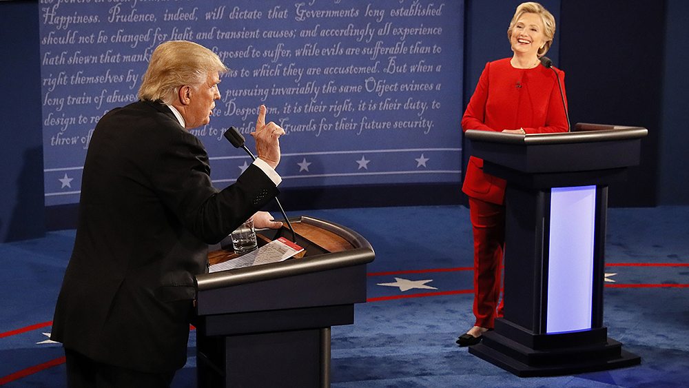 Weighed against past presidential debates Monday night's seemed like a surreal joke