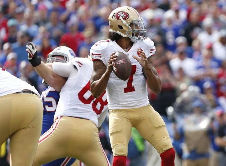 On Sunday Colin Kaepernick took the field for the first time as the starting quarterback for the San Francisco 49ers. However since he failed to end his team's losing streak he might end up playing for a different franchise next year such as the