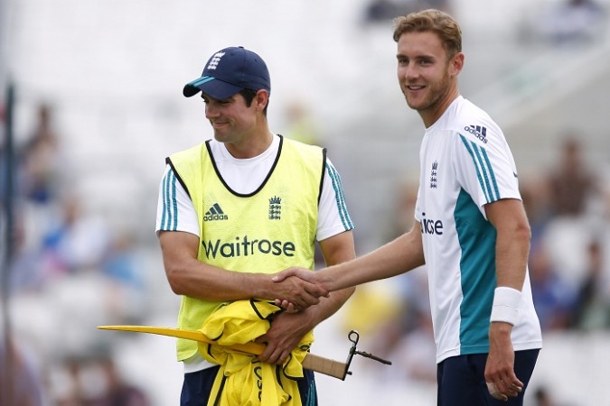 Alastair Cook Stuart Broad