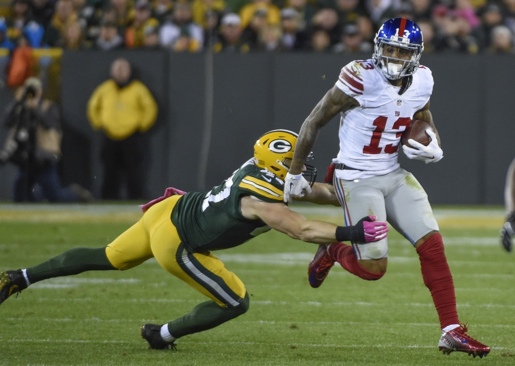 Packers Sit as Touchdown Favorites Against the Giants on Sunday Night