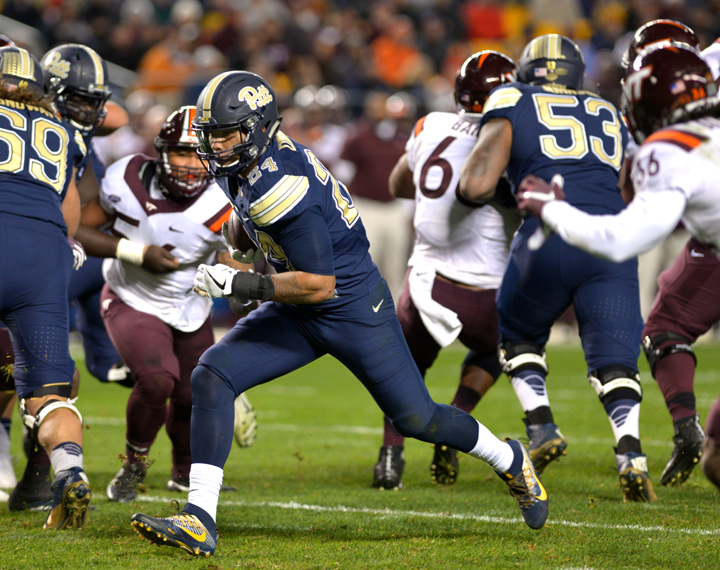 James Conner scored three touchdowns Thursday night versus Virginia Tech | Theo Schwarz Senior Staff