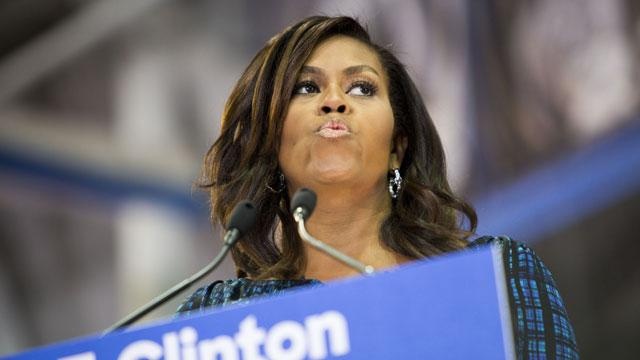 Michelle Obama in Philadelphia Sept. 28 2016