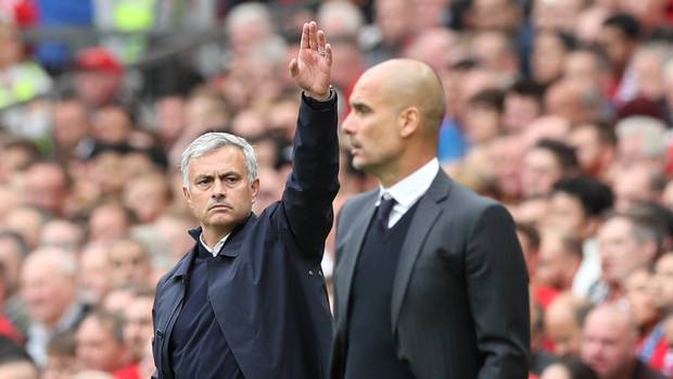 Jose Mourinho and Pep Guardiola lock horns again on Wednesday night