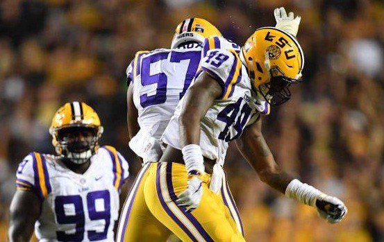 LSU's Davon Godchaux and Arden Key