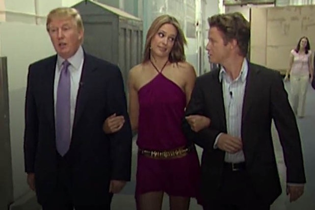 Donald Trump Billy Bush Arianne Zucker