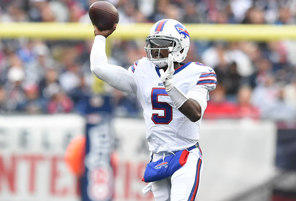 Bills QB Taylor commanding in 16-0 win over Patriots