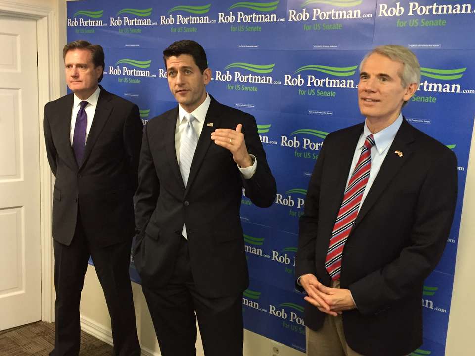 House Speaker Paul Ryan campaigns for Rob Portman in Washington Twp