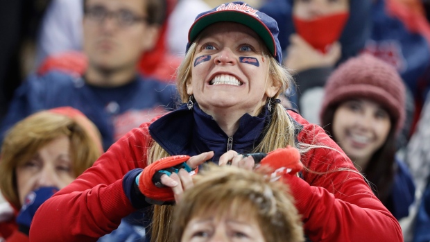 Cleveland Indians fan Kelli Donnelly