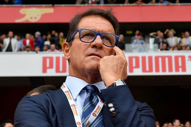 Milan Legends coach Fabio Capello