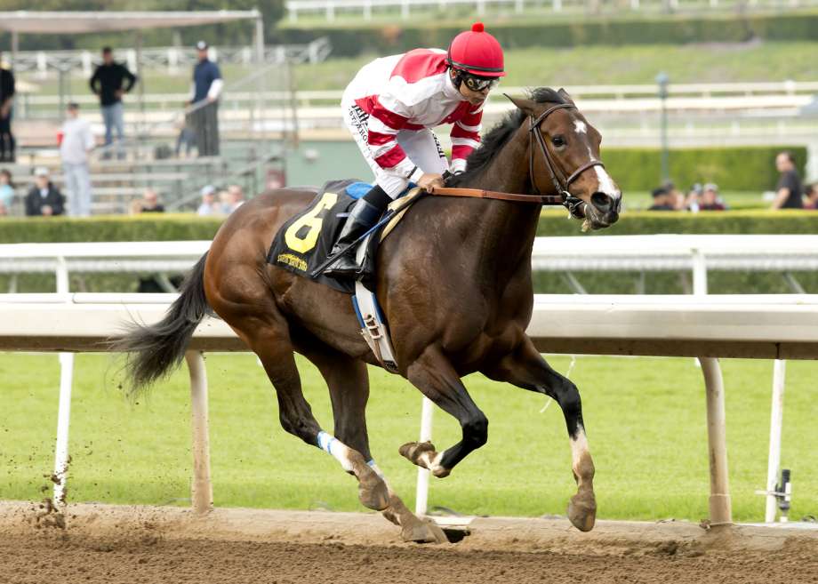 Songbird and Mike Smith win the Grade III $100,000 Santa Ysabel Stakes horse race Saturday