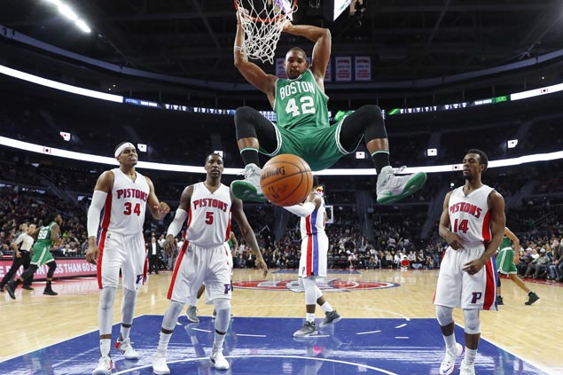 Al Horford returns from nine-game injury layoff to lift Celtics over Pistons