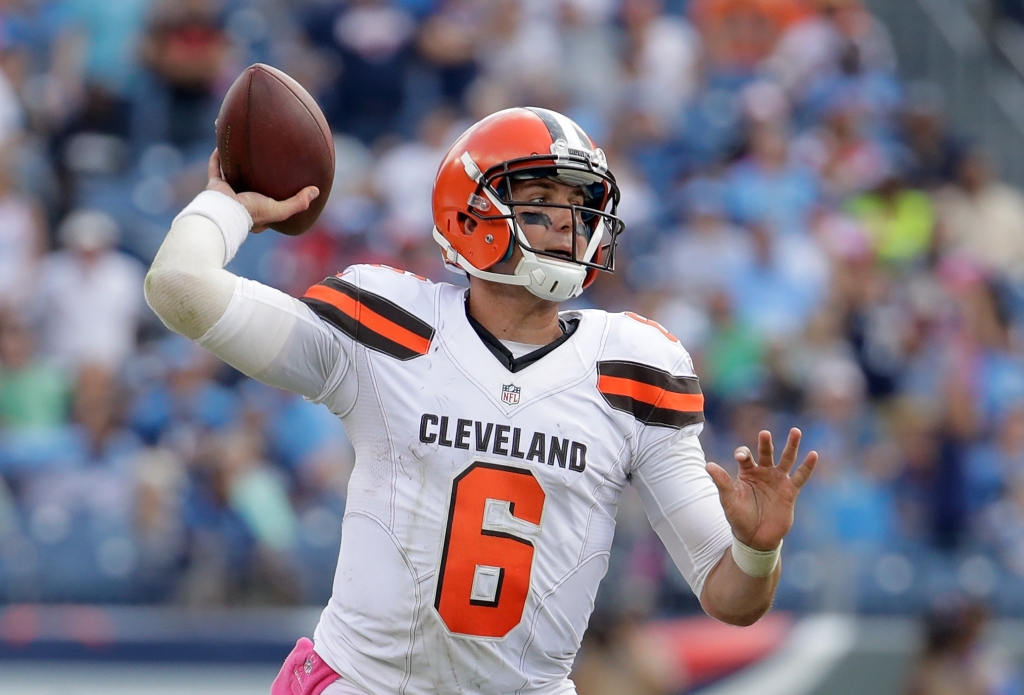 Cody Kessler #6 of the Cleveland Browns