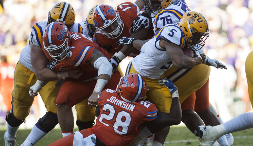 Home   
          
            Sports   
          
            College    College football Florida stuns LSU