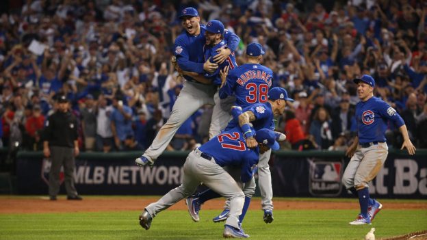 Thank you note to the Chicago Cubs World Series champs