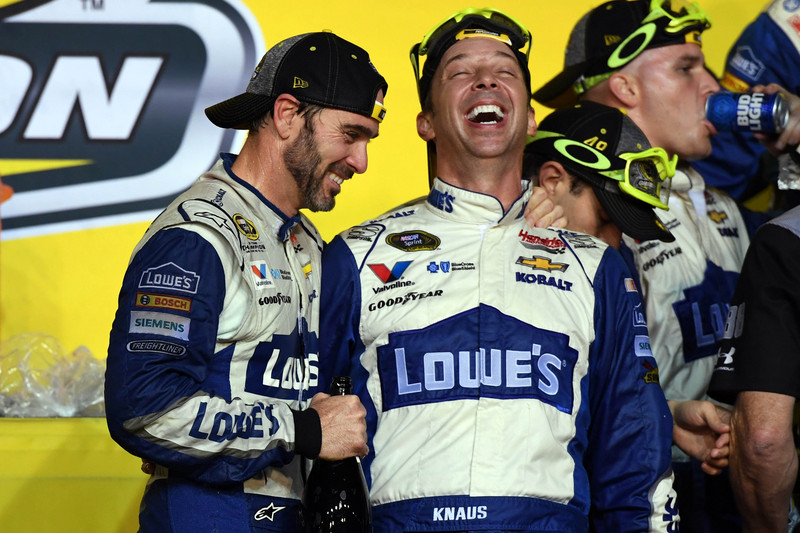 On Sunday Jimmie Johnson won his seventh Sprint Cup championship despite starting at the last place of the race. His victory at Homestead Florida has earned him a spot at the exclusive championship club to join its only two members Dale Earnhardt Sr.