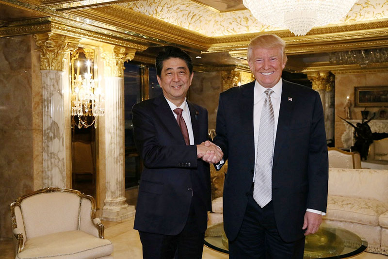 Shinzo Abe_Donald Trump