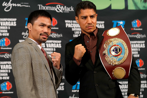 Manny Pacquiao Looking to Score His First Knockout in Seven Years Against WBO Welterweight Champ Jessie Vargas