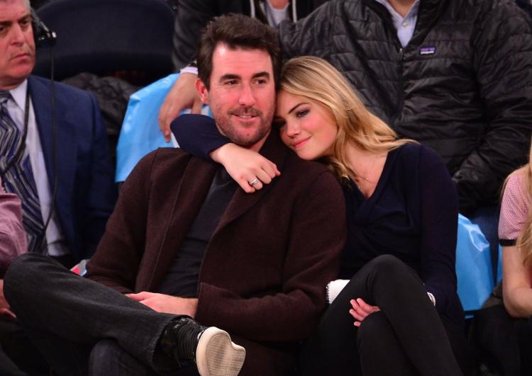 Kate Upton didn’t take the news of husband Justin Verlander's second-place AL Cy Young finish too well