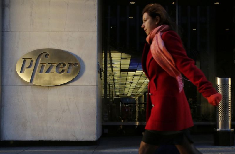 Pfizer quarterly profit falls 38%