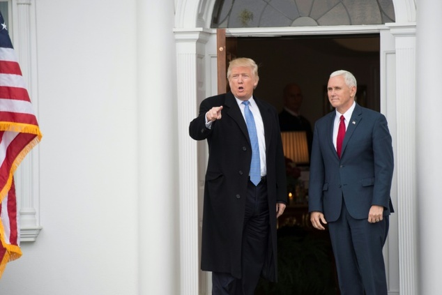 President-elect Donald Trump and Vice President-elect Mike Pence