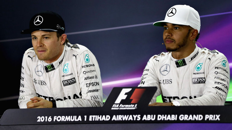 Rosberg, Hamilton primed for desert duel